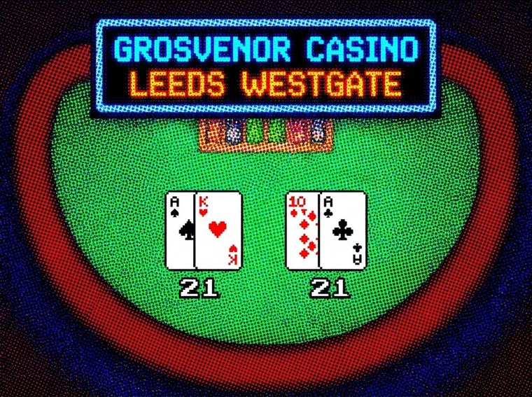 play blackjack at Grosvenor Casino Leeds Westgate